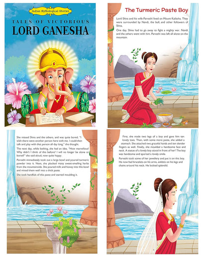Pegasus Tales of Victorious Lord Ganesha - Indian Mythological Stories for kids