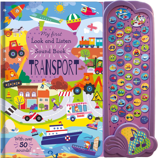 MY FIRST LOOK&FIND SOUND BOOK TRANSPORT -SHREE BOOKS