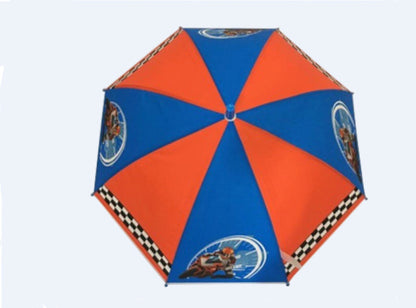 Racing Theme Umbrella (Blue & Orange)