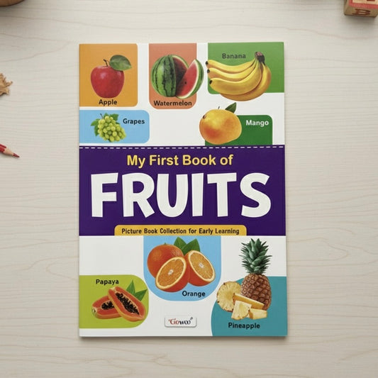 My First Book of Fruits – Early Learning Picture Book
