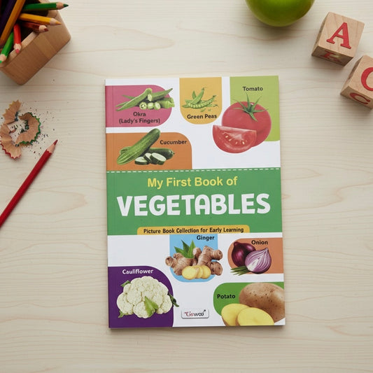 My First Book of Vegetables – Early Learning Book for Kids