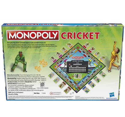 Monopoly Cricket Board Game Board Game - Mamadada