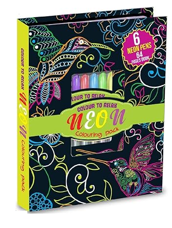 NEON COLOURING PACK - Mamadada