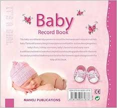 PINK-BABY RECORD BOOK - Mamadada