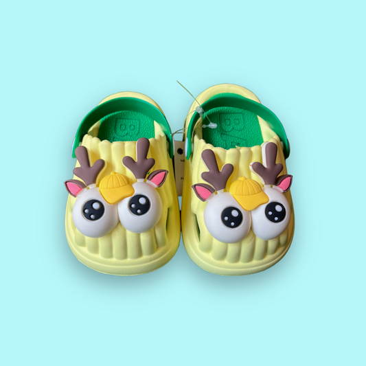 MB-YELLOW FROG CROCS
