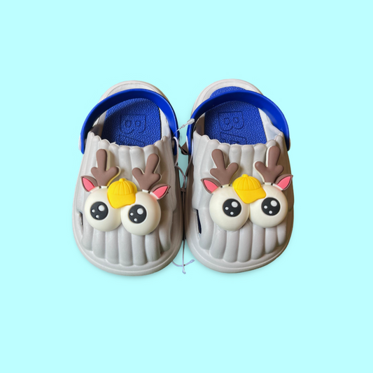 MB-GREY FROG CROCS