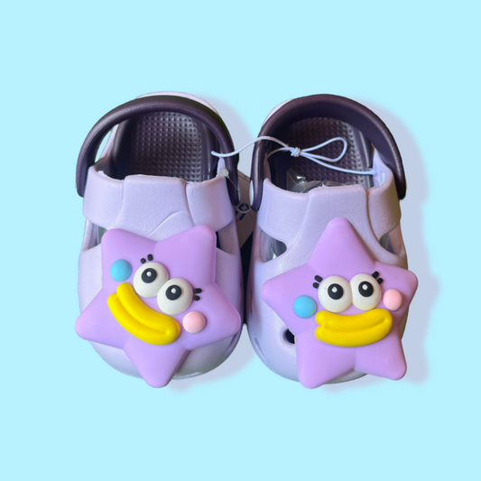 MB-PURPLE STAR CROCS