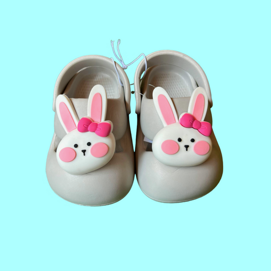 MB-GREY RABBIT CROCS