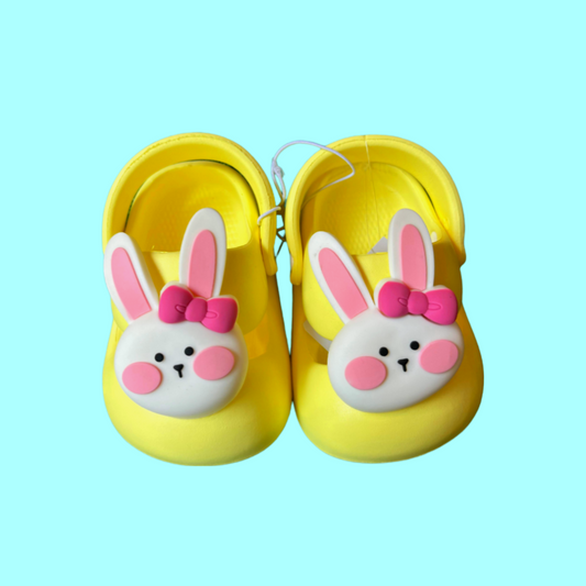 MB-YELLOW RABBIT CROCS