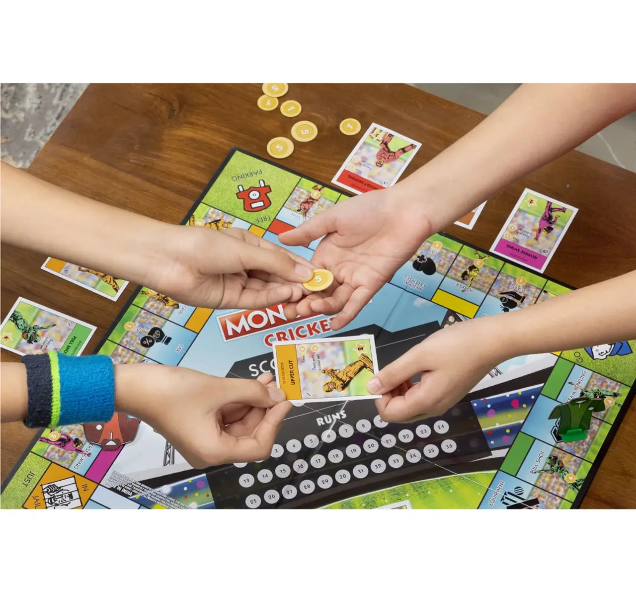 Monopoly Cricket Board Game Board Game - Mamadada