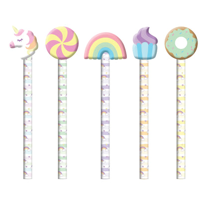5-pencil Rainbow Rush Colouring & Activity Set