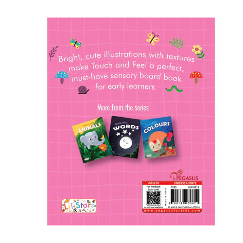 Pegasus - Counting - Touch & Feel Early Learning Board Book for Kids Children