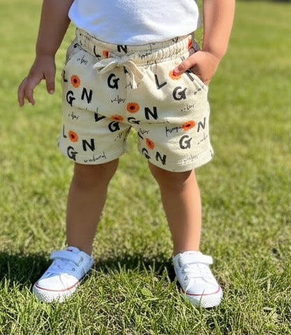 Trendy Printed Cotton Shorts for Girls – Tropical & Weekend Vibes - Mamadada