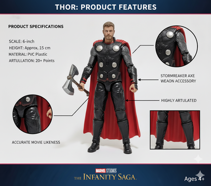 Thor Action Figure – Avengers Endgame Edition