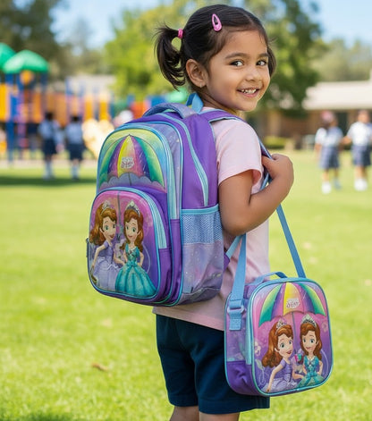 Princess Sofia 3-Piece School Bag Set