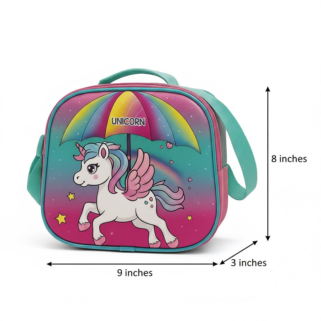 Magical Unicorn 3-Piece School Set