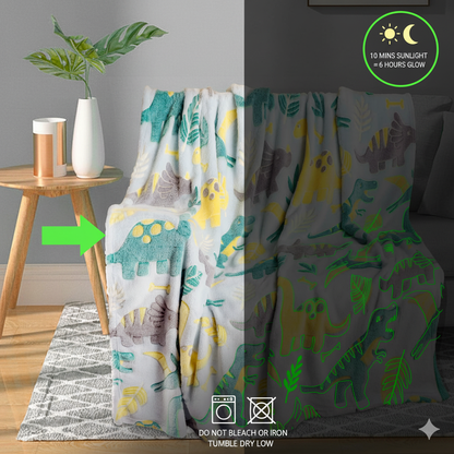 Glow-in-the-Dark Kids Blanket Collection