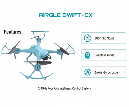 Airgle Swift-CX 2.4GHz 4-Axis Drone