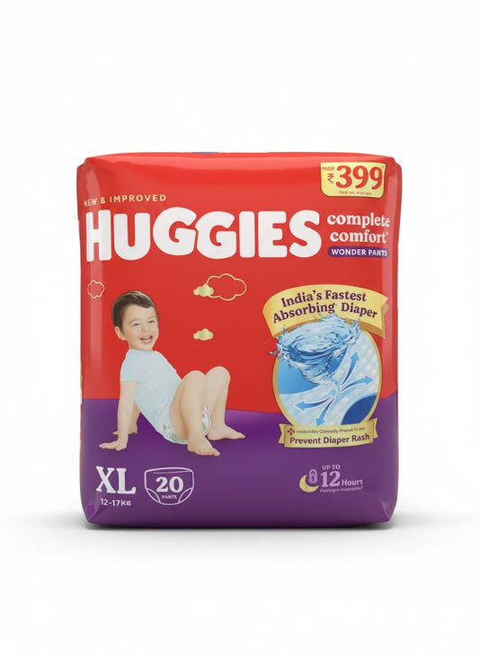 Huggies Complete Comfort Wonder Pants – XL (12–17 kg)