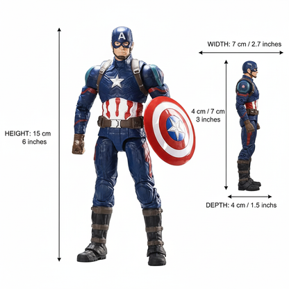 Captain America Action Figure – The Infinity Saga Collection